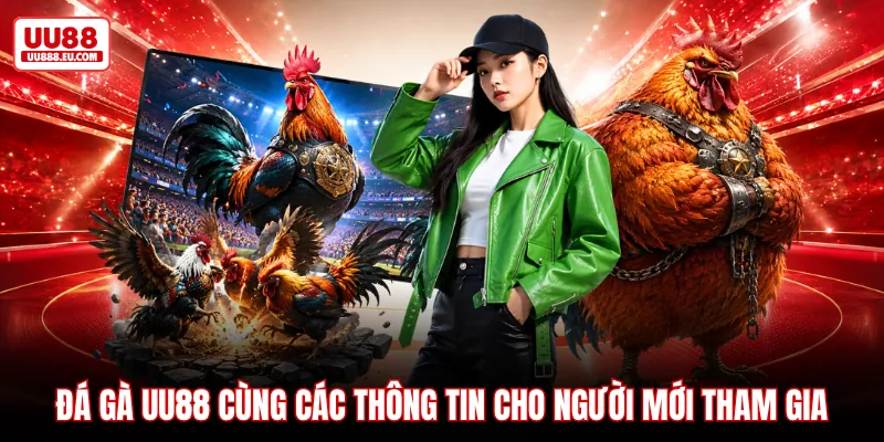 Đá gà UU88 cùng các thông tin cho người mới tham gia