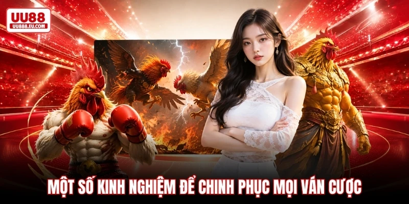 Một số kinh nghiệm để chinh phục mọi ván cược