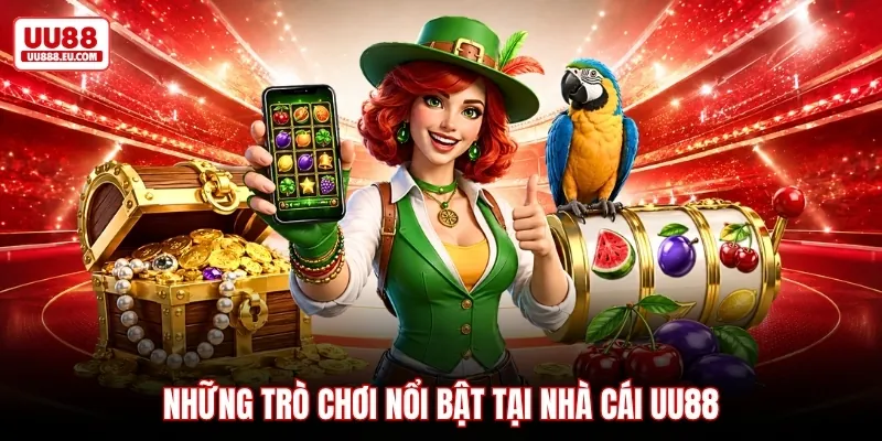 Những trò chơi nổi bật tại nhà cái UU88